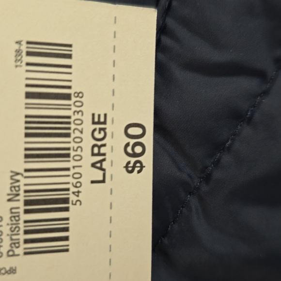 MUTUAL WEAVE BRAND MENS NAVY BLUE VEST SIZE LARGE - Picture 14 of 15